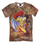 Мужская футболка One-Punch Man сайтама удар
