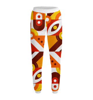 Pattern - retro orange