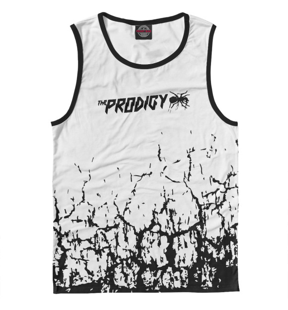 Майка для мальчика с изображением The Prodigy цвета Белый