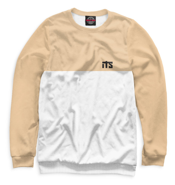 Мужской свитшот с изображением Мамикс цвета Белый