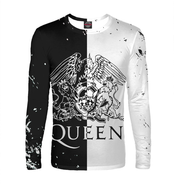 Мужской лонгслив с притом Overlord цвета Белый Мужской лонгслив с изображением Overlord цвета Белый