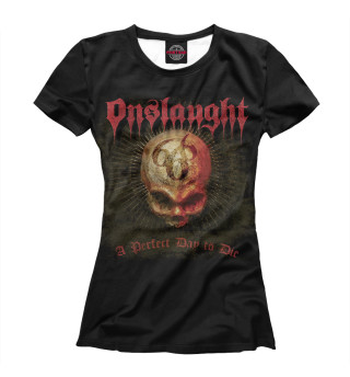 Женская футболка Onslaught