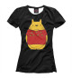 Женская футболка Totoro Teddy