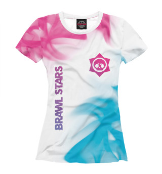 Женская футболка Brawl Stars Neon Gradient