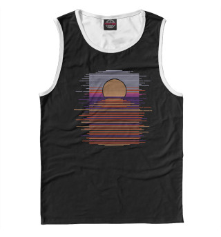 Geometric Sunset