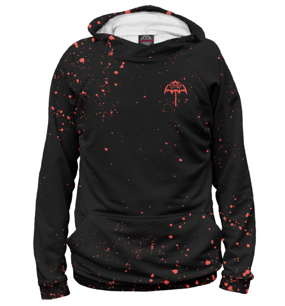Мужское худи с изображением Bring Me The Horizon цвета Белый