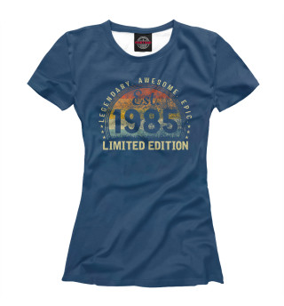 Женская футболка Vintage Est. 1985