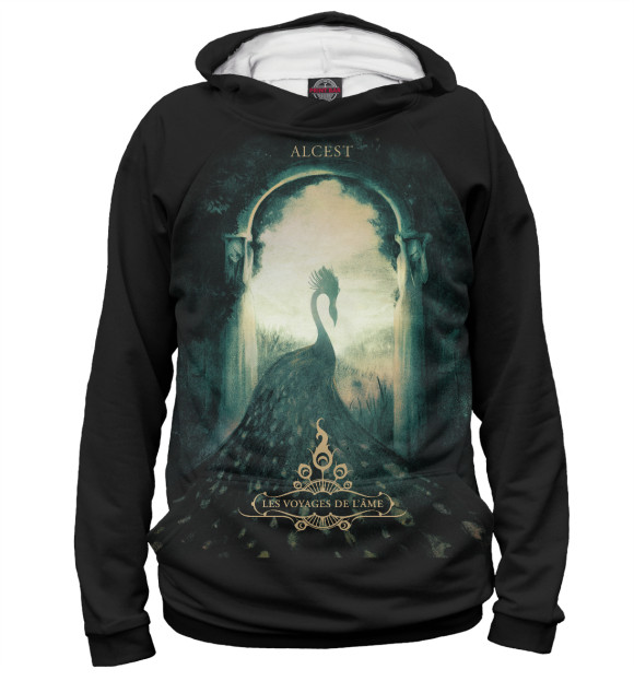 Женское худи с изображением Alcest цвета Белый