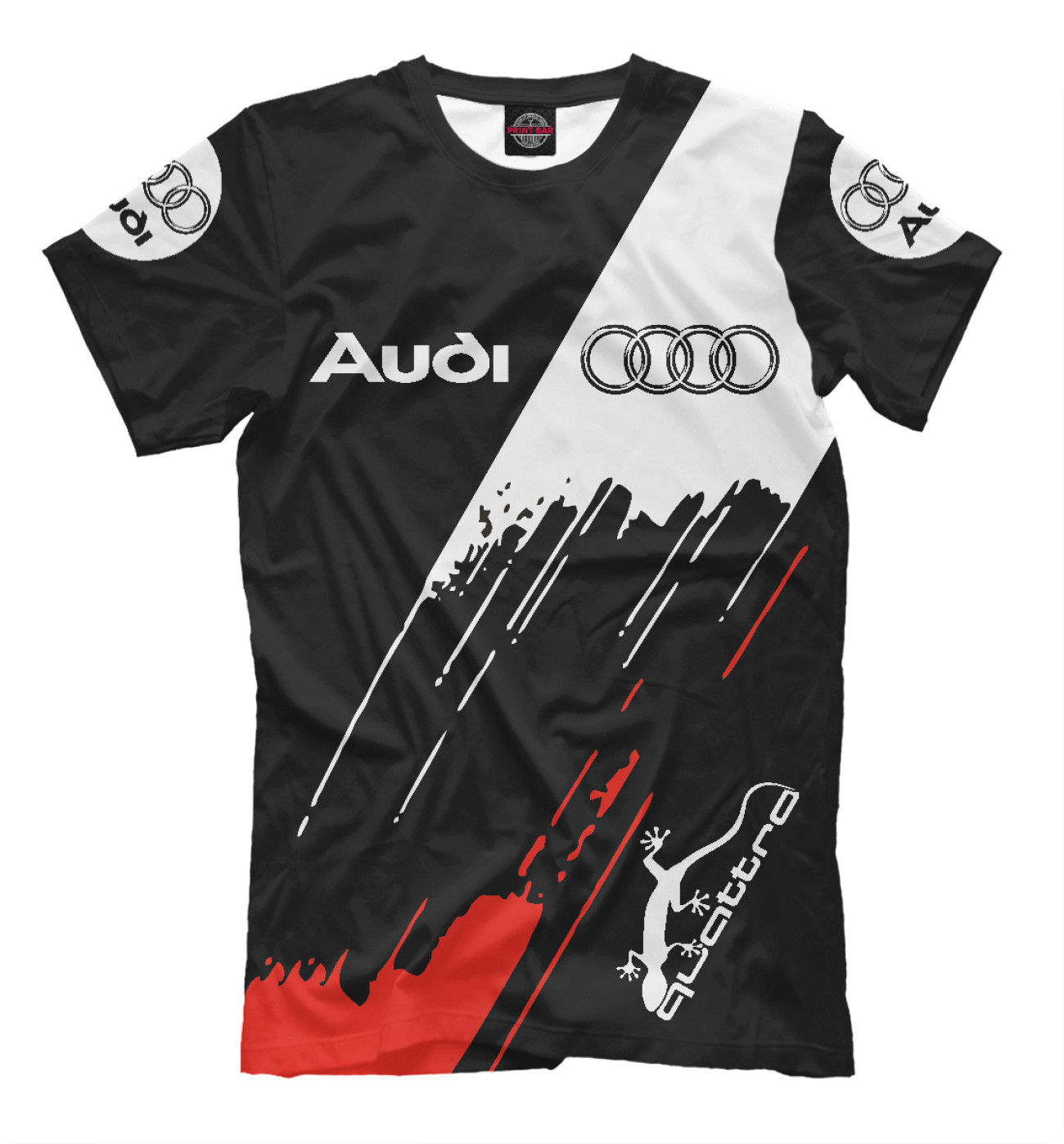 Мужская Футболка Audi, артикул: AUD-931186-fut-2