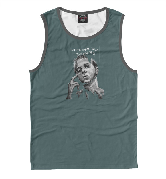 Мужская майка с изображением Nothing But Thieves цвета Белый