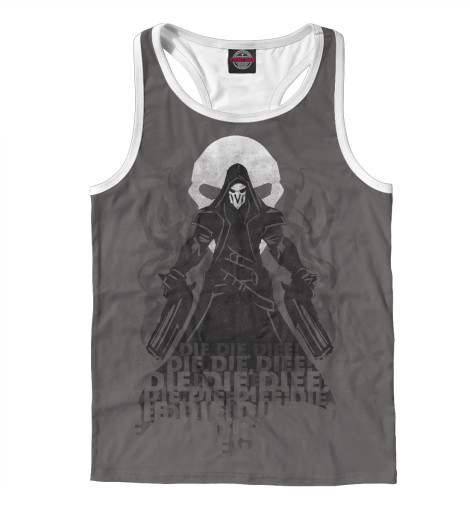 

Майки борцовки Print Bar, Белый, Reaper