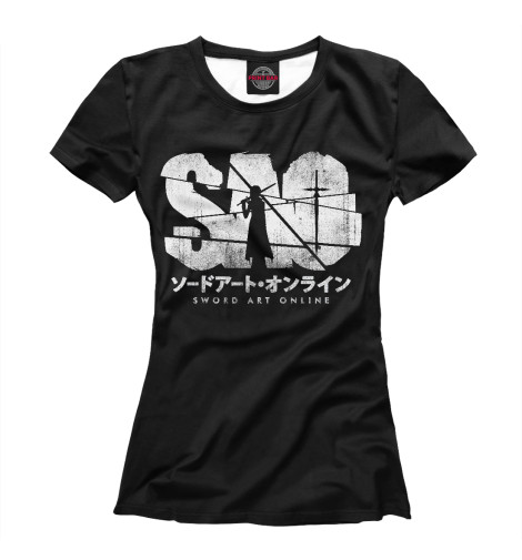 

Футболки Print Bar, Белый, Мастера меча онлайн