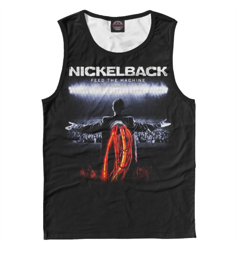 

Майки Print Bar, Белый, Nickelback