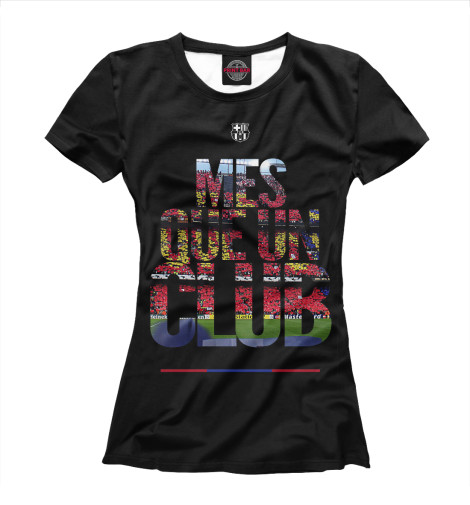 

Футболки Print Bar, Белый, FC Barсelona
