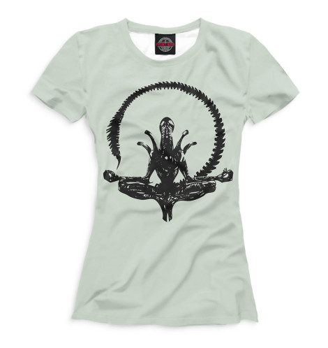 

Футболки Print Bar, Белый, ОМ Alien