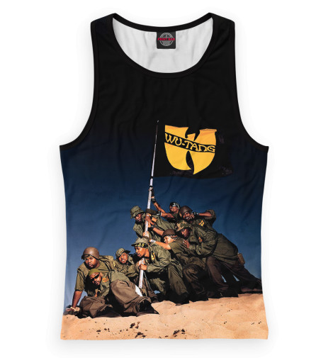 

Майки борцовки Print Bar, Белый, Wu-Tang Clan