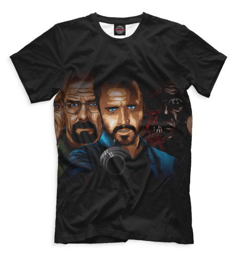 

Футболки Print Bar, Черный, Во все тяжкие