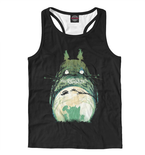 

Майки борцовки Print Bar, Белый, Сосед Тоторо