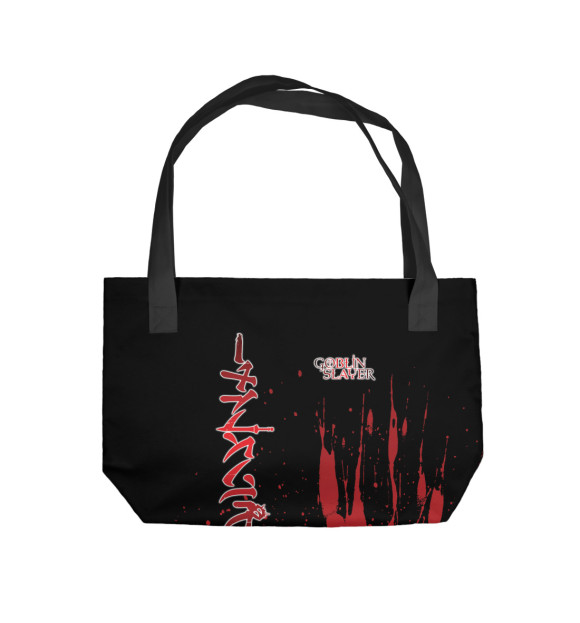 Пляжная сумка с изображением Убийца Гоблинов цвета 