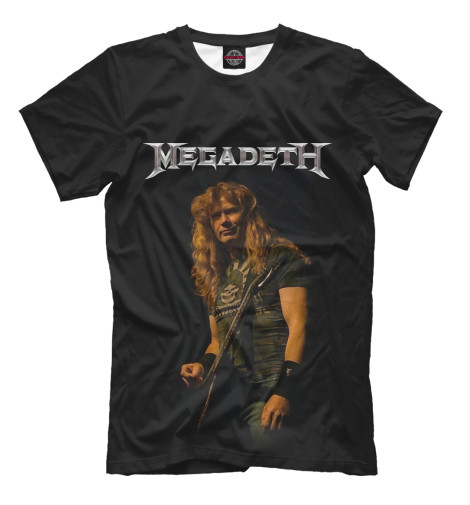 

Футболки Print Bar, Черный, Dave Mustaine