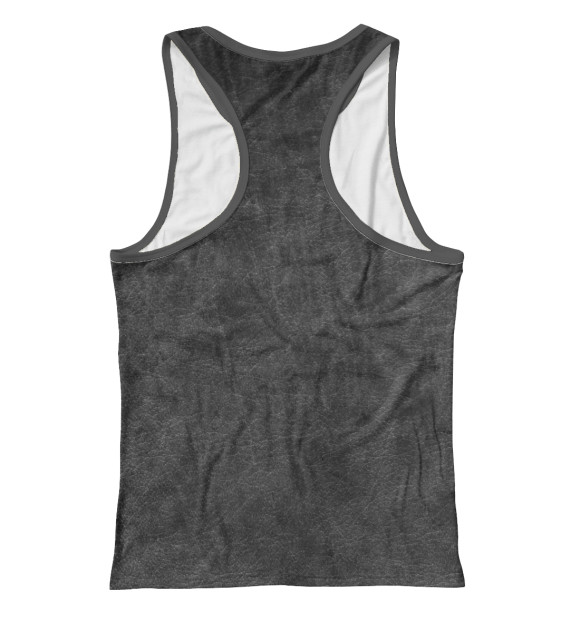 Женская майка-борцовка с изображением Лучший тренер цвета Белый