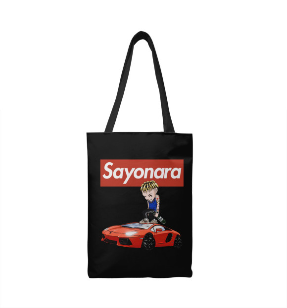 Сумка-шоппер с изображением Sayonara Boy цвета 