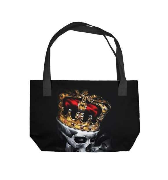 Пляжная сумка с изображением Король цвета 