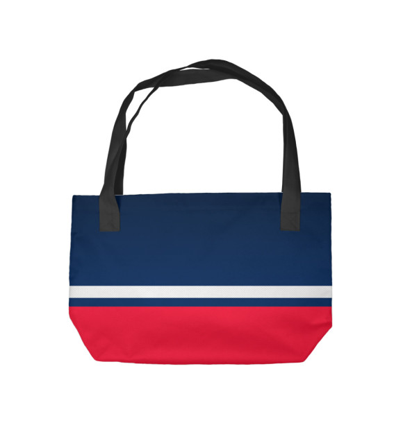 Пляжная сумка с изображением Washington Capitals цвета 