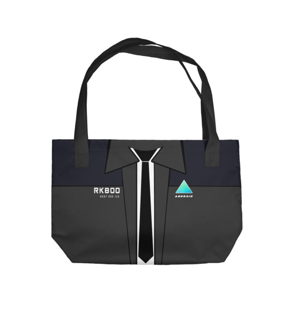 Пляжная сумка с изображением Detroit RK800 цвета 