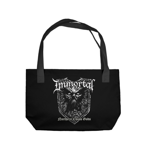 Пляжная сумка с изображением Immortal цвета 