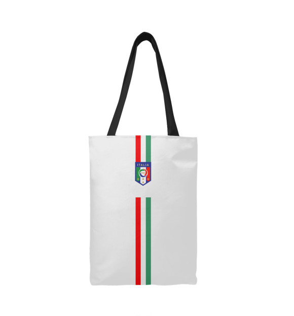 Сумка-шоппер с изображением Сборная Италии цвета 