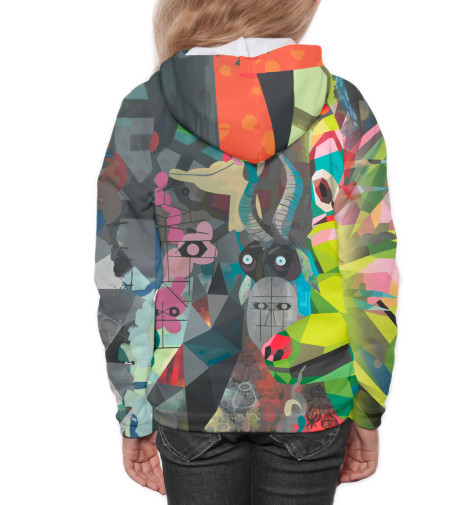 

Худи Print Bar, Белый, Психоделика