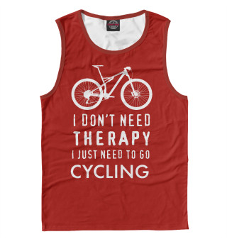 Мужская майка Go cycling!