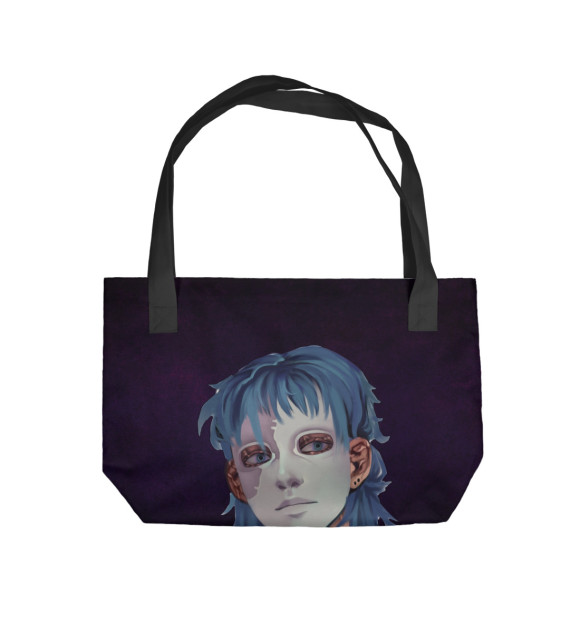 Пляжная сумка с изображением Sally Face цвета 