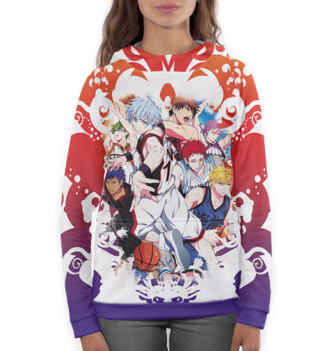 

Худи Print Bar, Белый, Kuroko's Basketball