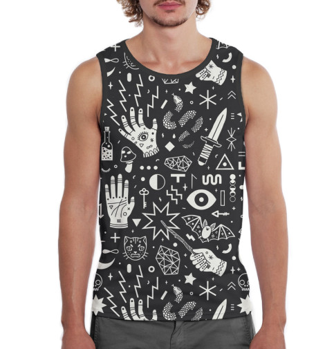 

Майки Print Bar, Белый, Колдовство