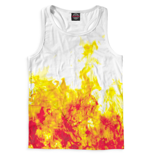 

Майки борцовки Print Bar, Белый, Огонь