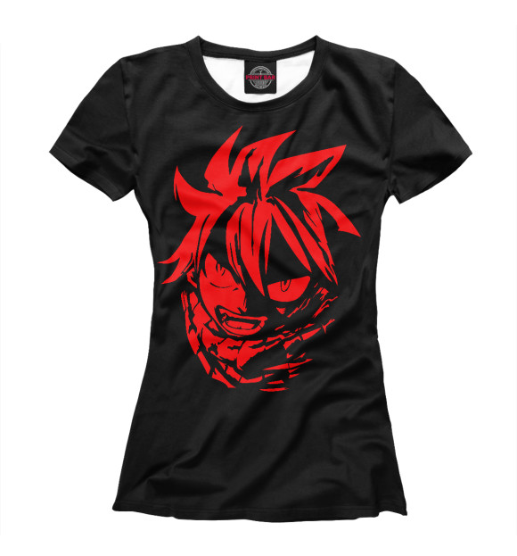 Женская футболка с изображением Son Of Flame Dragon цвета Белый