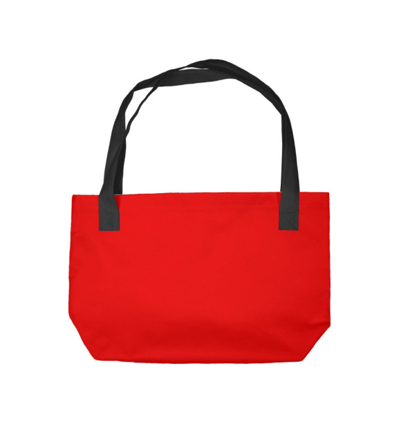 Пляжная сумка с изображением Децл цвета 