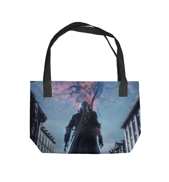Пляжная сумка с изображением Неро цвета 