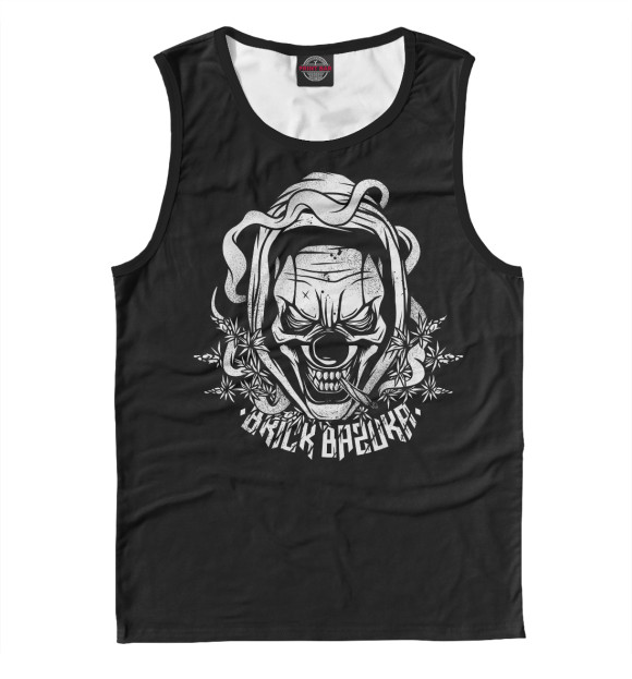 Мужская майка с изображением Базазу цвета Белый