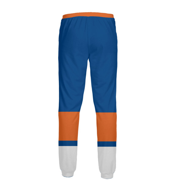 Мужские спортивные штаны с изображением Нью-Йорк Айлендерс (форма) цвета Белый