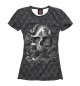 Женская футболка Satan Skull