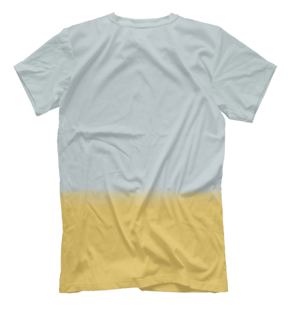 Мужская футболка с изображением Катюша цвета Белый