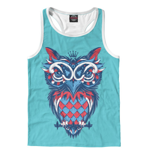 

Майки борцовки Print Bar, Белый, Owl Art