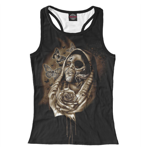 

Майки борцовки Print Bar, Белый, Девушка