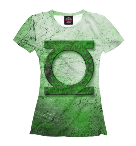 

Футболки Print Bar, Белый, Зеленый Фонарь