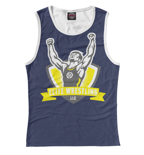 

Майки Print Bar, Белый, Wrestling