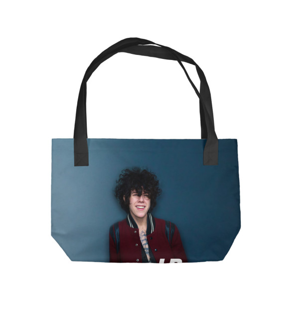Пляжная сумка с изображением LP цвета 