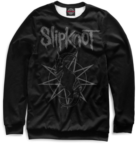 

Свитшоты Print Bar, Белый, Slipknot